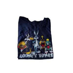 🍁 BUNDLE ONLY - 5/$15 Looney Tunes T-Shirt, Navy Blue, Relaxed Fit, size XL
